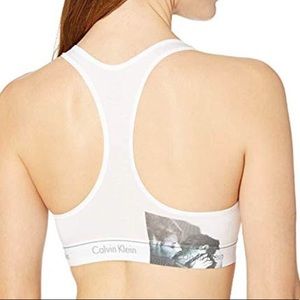 Rare White Calvin Klein x Andy Warhol bralette